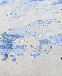Adorn Hand Woven Rugs Indian Ooak M7142 8'1''x10'2'' Area Rug