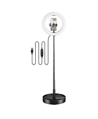 2 Pack 10" Folded Selfie Led Ring Light Portable Dimmable for Makeup YouTube