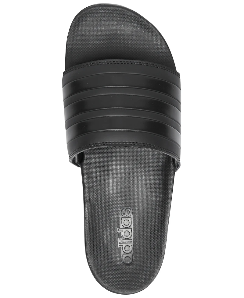 adidas Men's Adilette Comfort Slide Sandals from Finish Line