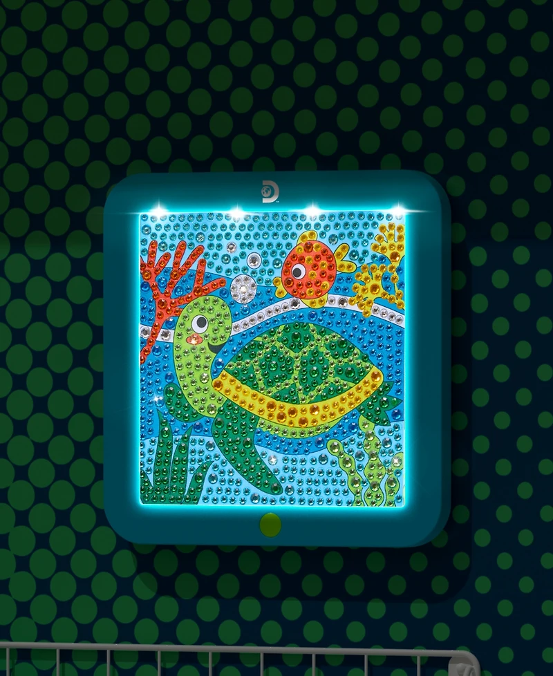 Discovery Kids Dazzle Art Light-Up Diamond Painting Kit