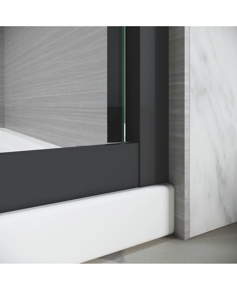 Streamdale Sliding Shower Doors Safe & Smooth, 56-60"W x 72"H, Adjustable