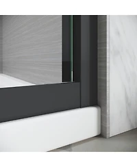 Streamdale Sliding Shower Doors Safe & Smooth, 56-60"W x 72"H, Adjustable