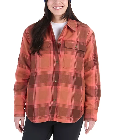 Marmot Women's Ridgefield Sherpa Lined Flannel Coat