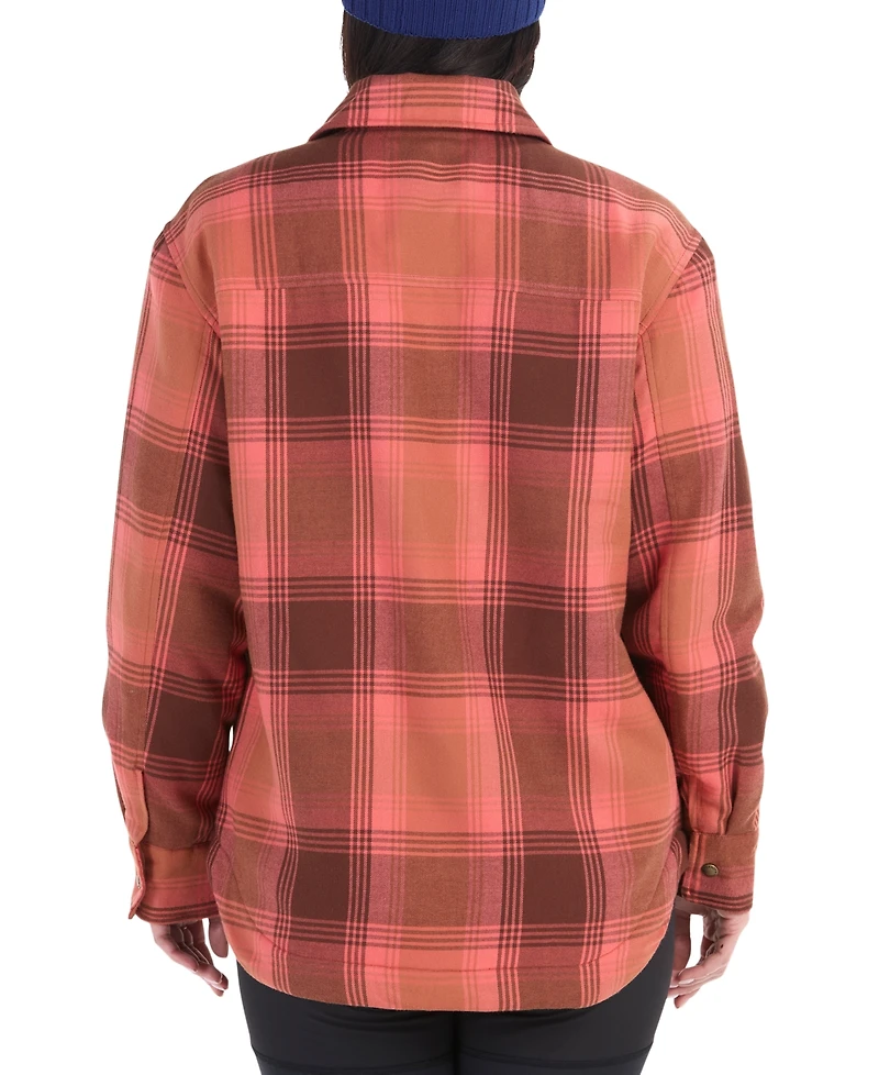 Marmot Women's Ridgefield Sherpa Lined Flannel Coat