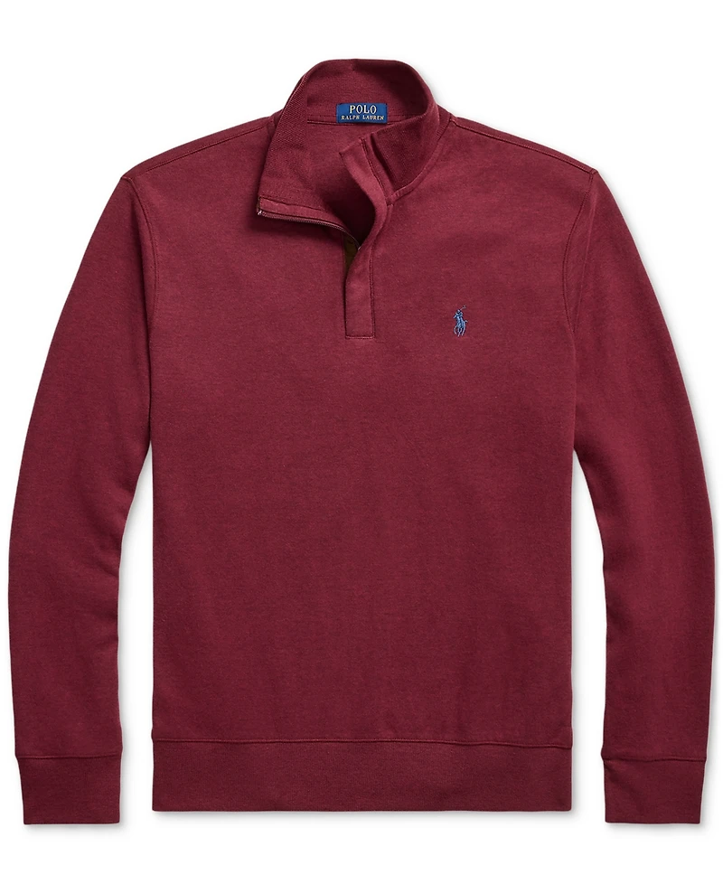 Polo Ralph Lauren Men's Luxury Jersey Quarter-Zip Pullover