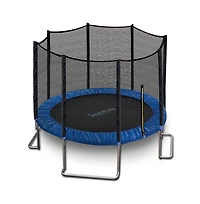 SereneLife Outdoor Trampoline with Safety Net - 10ft