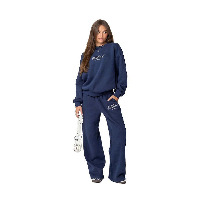 Edikted Womens Get Sweatpants
