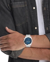 Calvin Klein Men's Flex Sliver Stainless Steel Bracelet Watch 42mm