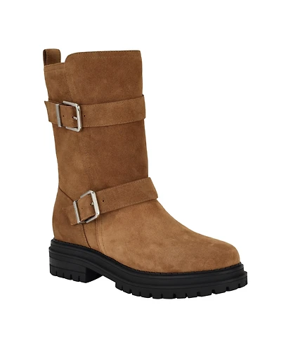 Calvin Klein Women's Galivan Almond Toe Casual Booties