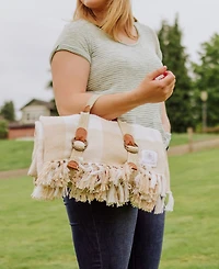 Picnic Time Montecito Picnic Blanket with Harness