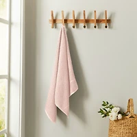 Linery & Co. Quick-Drying Cotton Diamond Waffle Textured -Piece Bath Towel Set