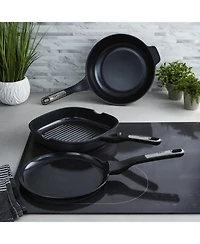 BergHOFF Leo Phantom 3pc Nonstick Ceramic Specialty Cookware Set, Recycled