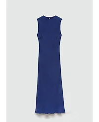 Mango Women's Lyocell Midi-Dress
