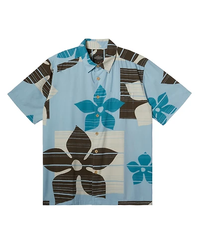 Quiksilver Waterman Men's Block Head Short Sleeve Shirt