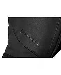 Alpine Swiss Men's Waterproof Snow Gloves Zipper Pockets Winter Sport Mittens