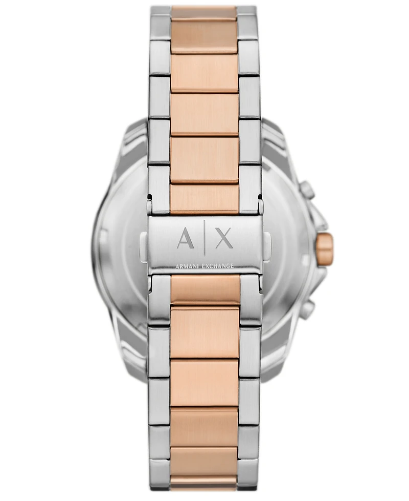 A|X Armani Exchange Men's Quartz Chronograph Two-Tone Stainless Steel Watch 44mm