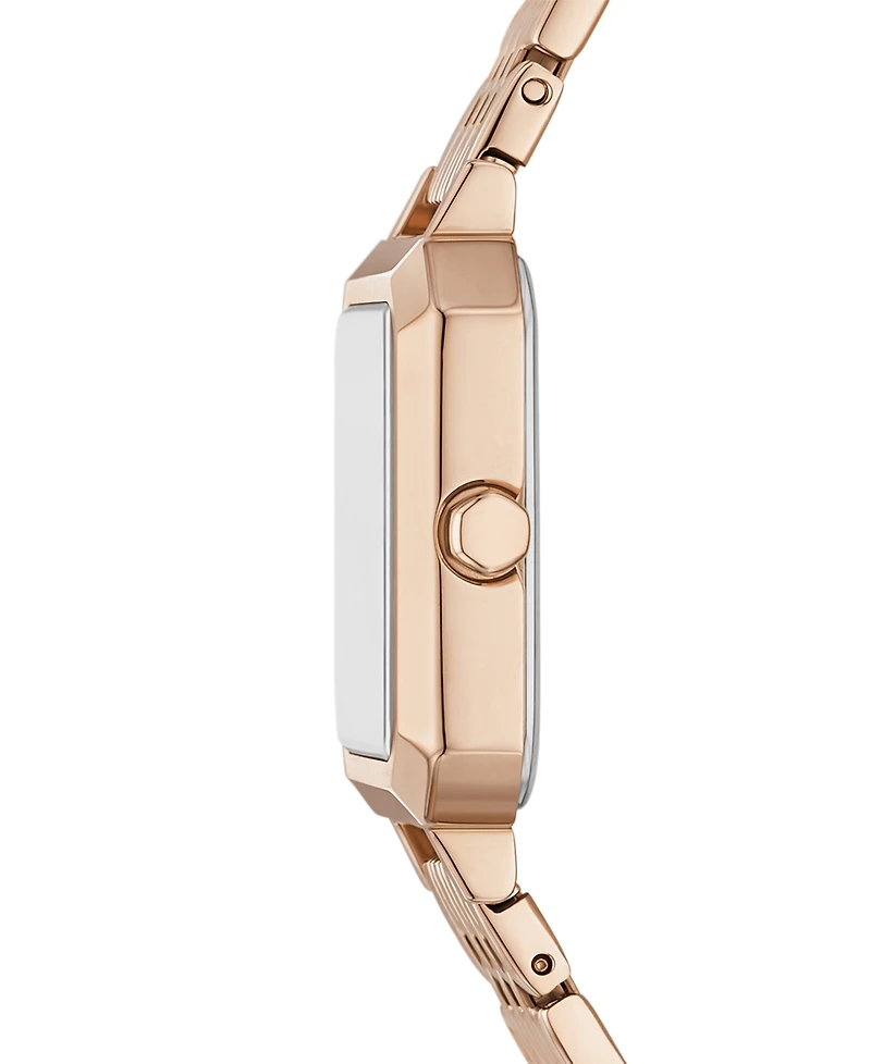 A|X Armani Exchange Women's Quartz Three-Hand Rose Gold Stainless Steel Watch 27mm