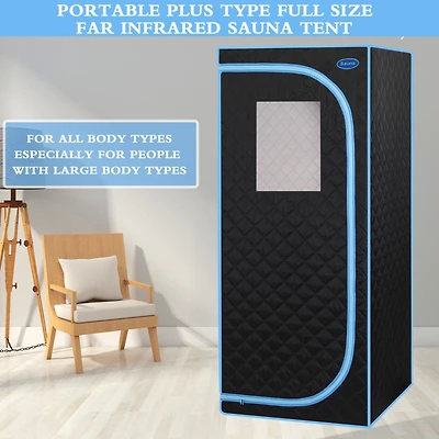 Streamdale Furniture Full Body Far Infrared Sauna Tent with 7 Heating Plates and 5-Layer Fabric