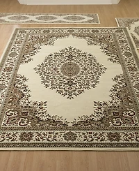 Closeout! Km Home Roma Kerman Ivory 3-Pc. Rug Set