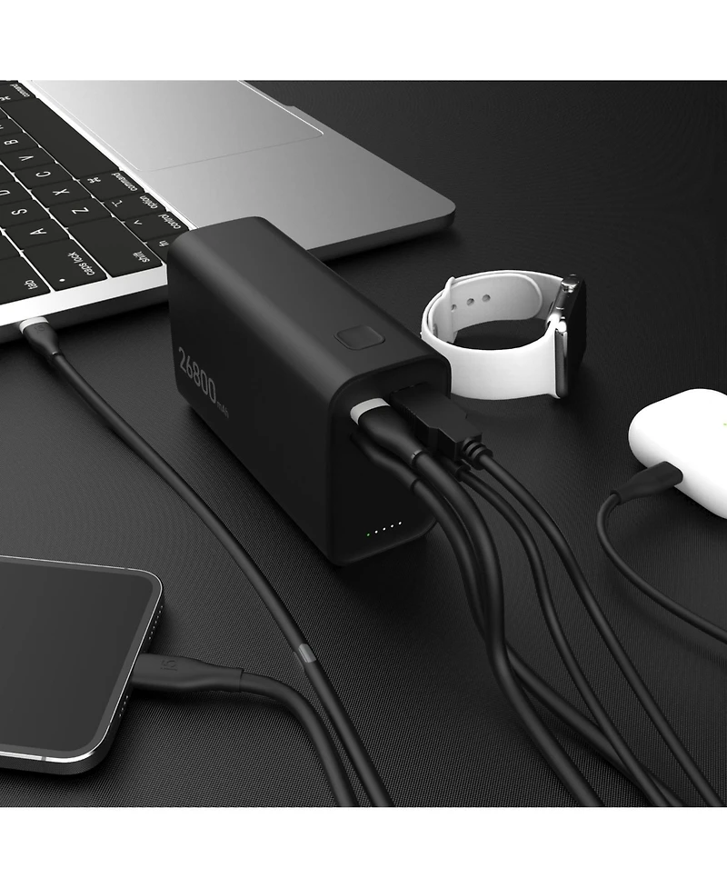 j5create 26800mAh Pd 65W 4-Port Power Bank, JPB26465