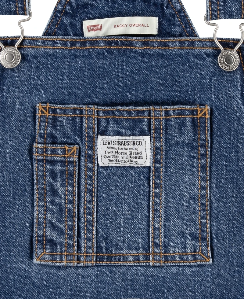 Levi's Big Girls Baggy Overalls