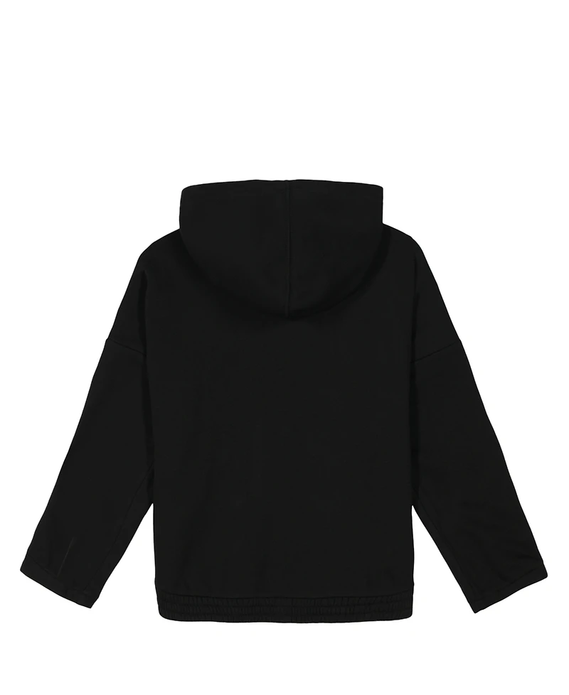 Calvin Klein Big Girls Shimmer Zip Hoodie