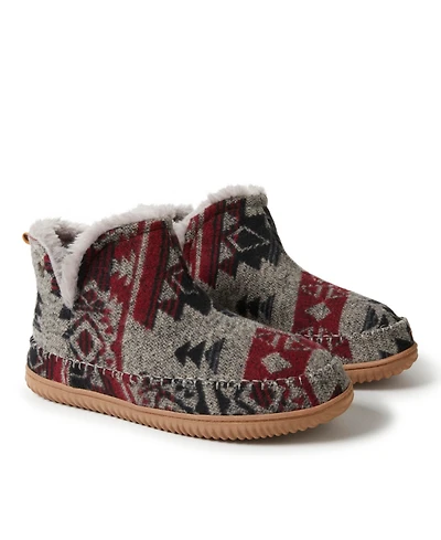 Alpine by Dearfoams Men s Brixen Bootie House Slipper