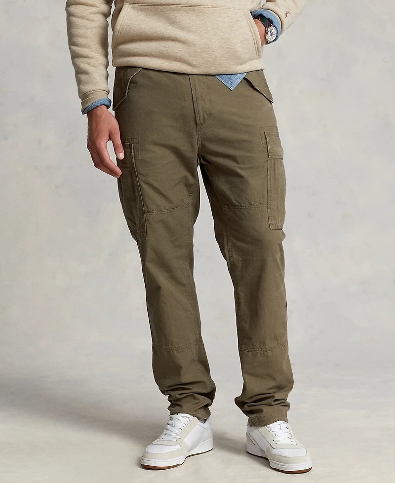 Polo Ralph Lauren Men's Big & Tall Classic Tapered Fit Canvas Cargo Pants