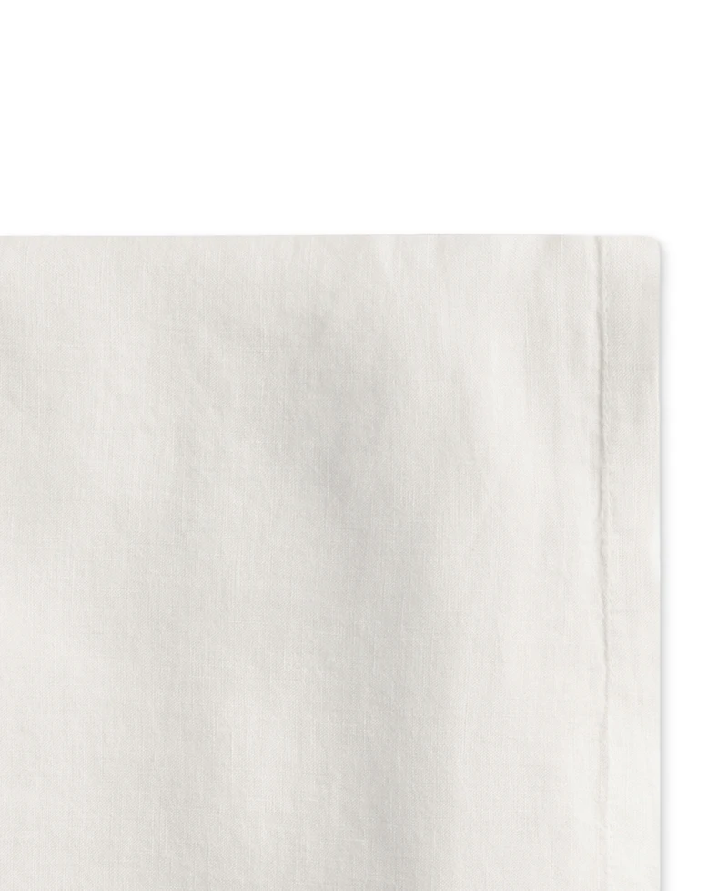 Year & Day Linen Solid-Color Tablecloth, 55" x 110"