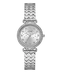 Guess Women's Analog Silver Tone Steel Watch 32mm