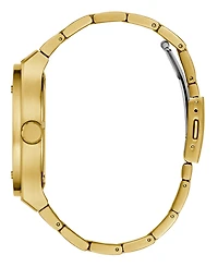 Guess Men's Multi- Function Gold Tone Stainless Steel Watch 45mm