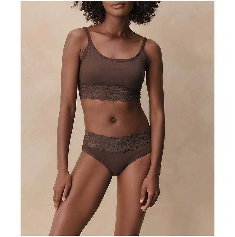 Pact Women's Lace Smooth Cup Bralette