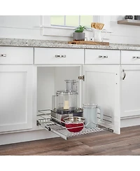 Rev-a-Shelf Kitchen Cabinet Pullout Shelf Organizer, 18 x 22 In, 5WB1-1822CR-1