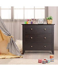 3 Drawer Dresser Chest of Drawers Bedside Table