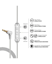Mee audio M6 In-Ear Sports Headphones w/ Memory Wire & Headset (3.5mm Plug)