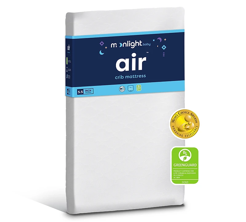Moonlight Slumber Air Crib Mattress by Breathable Crib Mattress for Baby and Toddler