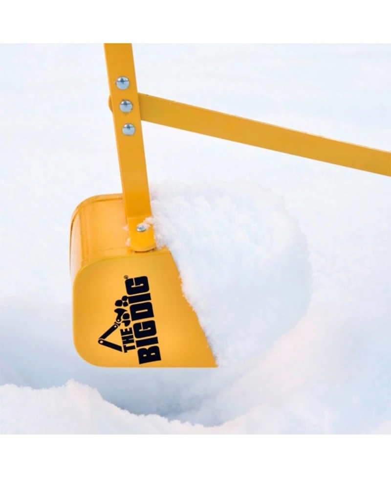 Big Dig The Sandbox Digger Excavator Crane, Vest and Helmet Bundle Outdoor Toy