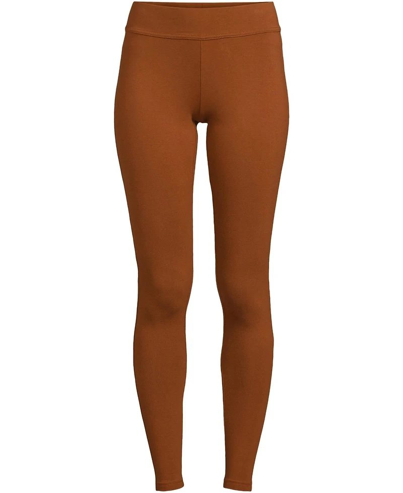 Lands' End Women's Starfish Mid Rise Knit Leggings