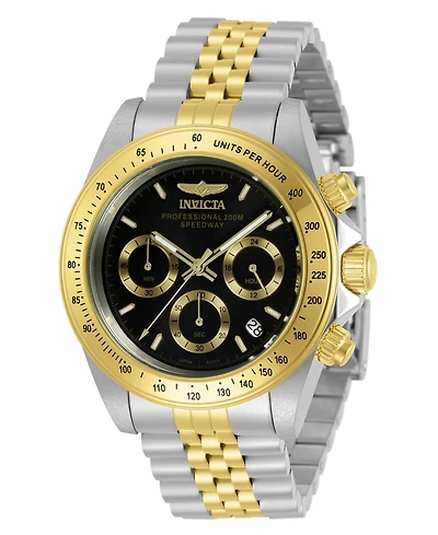 Invicta Men's 30992 Speedway Quartz Chronograph Black Dial Watch