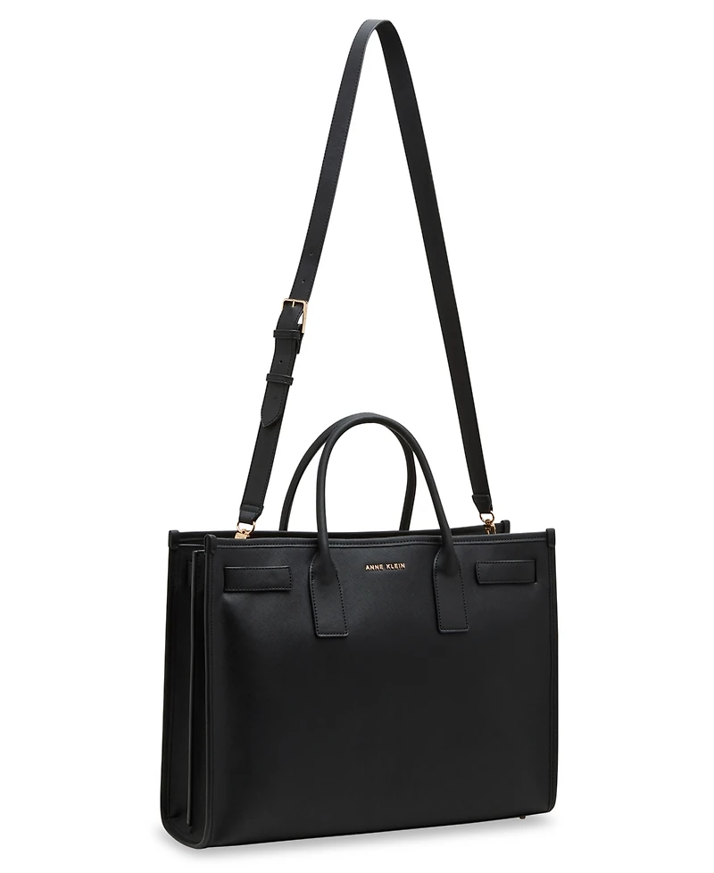Anne Klein Women's 3 Piece Work Tote Bag Gift Set