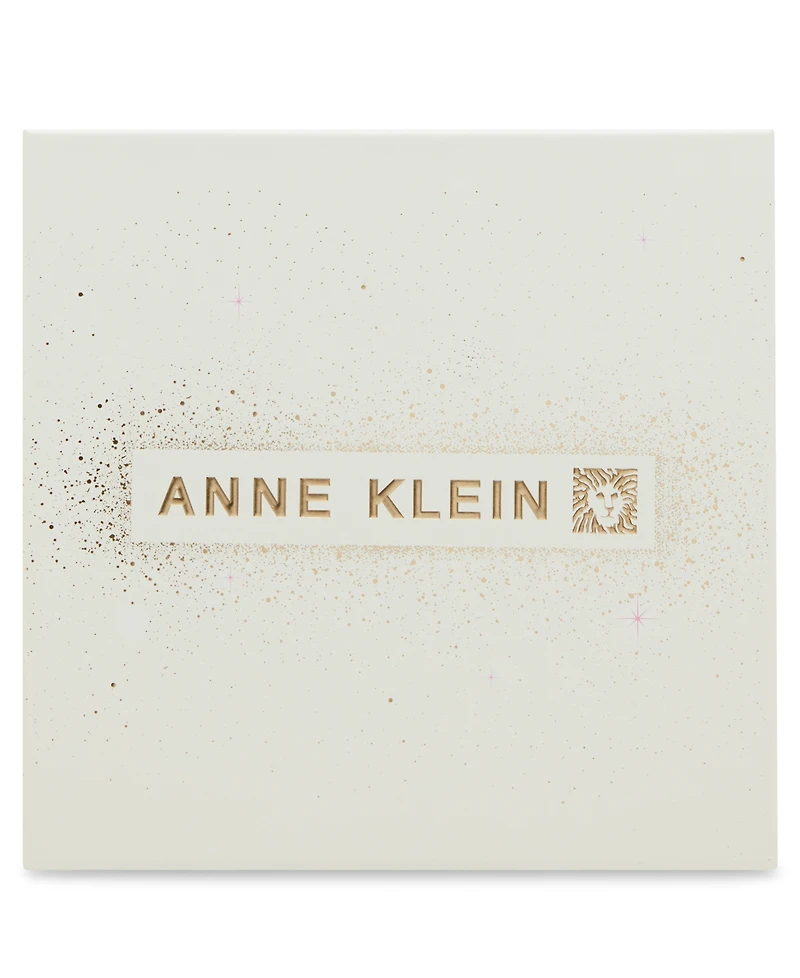 Anne Klein 3 Piece Gift Set with Double Zip Camera Crossbody