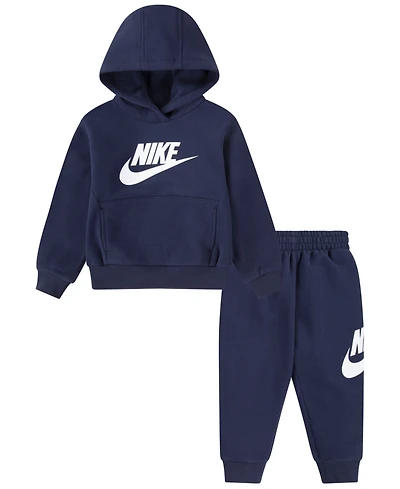 Nike Toddler Kids 2-Piece Club Fleece Pullover Hoodie Set