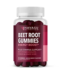 Beet Root Gummies, Havasu Nutrition, 30ct