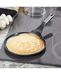 BergHOFF Leo Stone+ 5pc Nonstick Ceramic Specialty Pan Set with Turner, Recycled