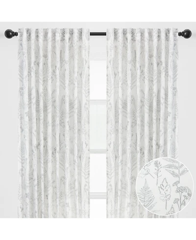 Chanasya Premium 2-Panel Light Filtering Curtains - Semi Sheer for Living Room, Bedroom