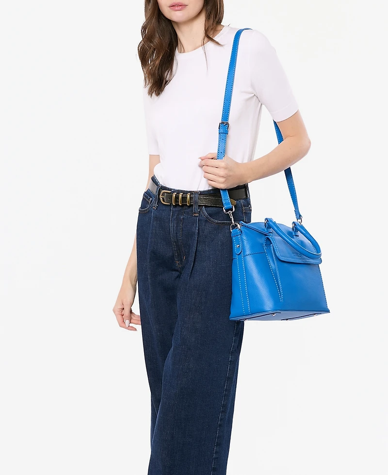 American Leather Co. Vona Convertible Dome Satchel