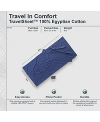 Cocoon - Premium - TravelSheet - Egyptian Cotton