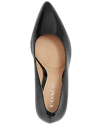 Coach Women's Samantha Signature Pointed-Toe Pumps