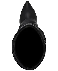 Guess Women's Geima Knee-High Foldover Slouch Tall Block Heel Dress Boots