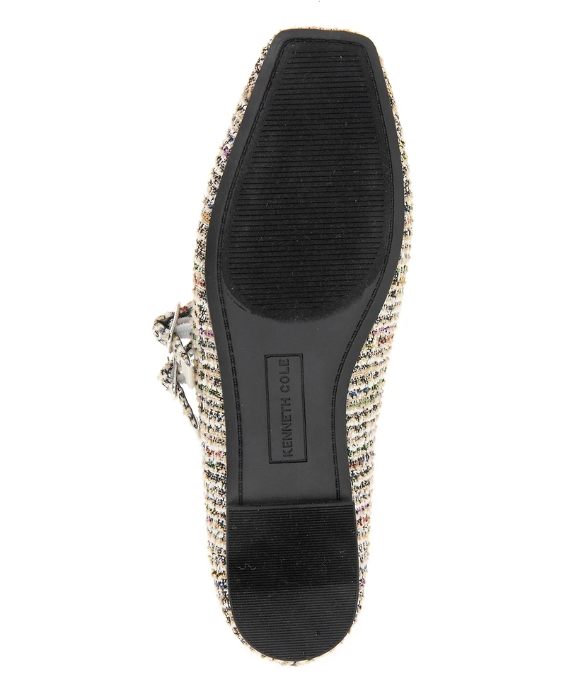 Kenneth Cole New York Women's Jasmine Square Toe Ballet Flats